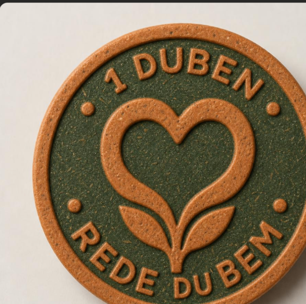 Dubem · Moeda em cortiça